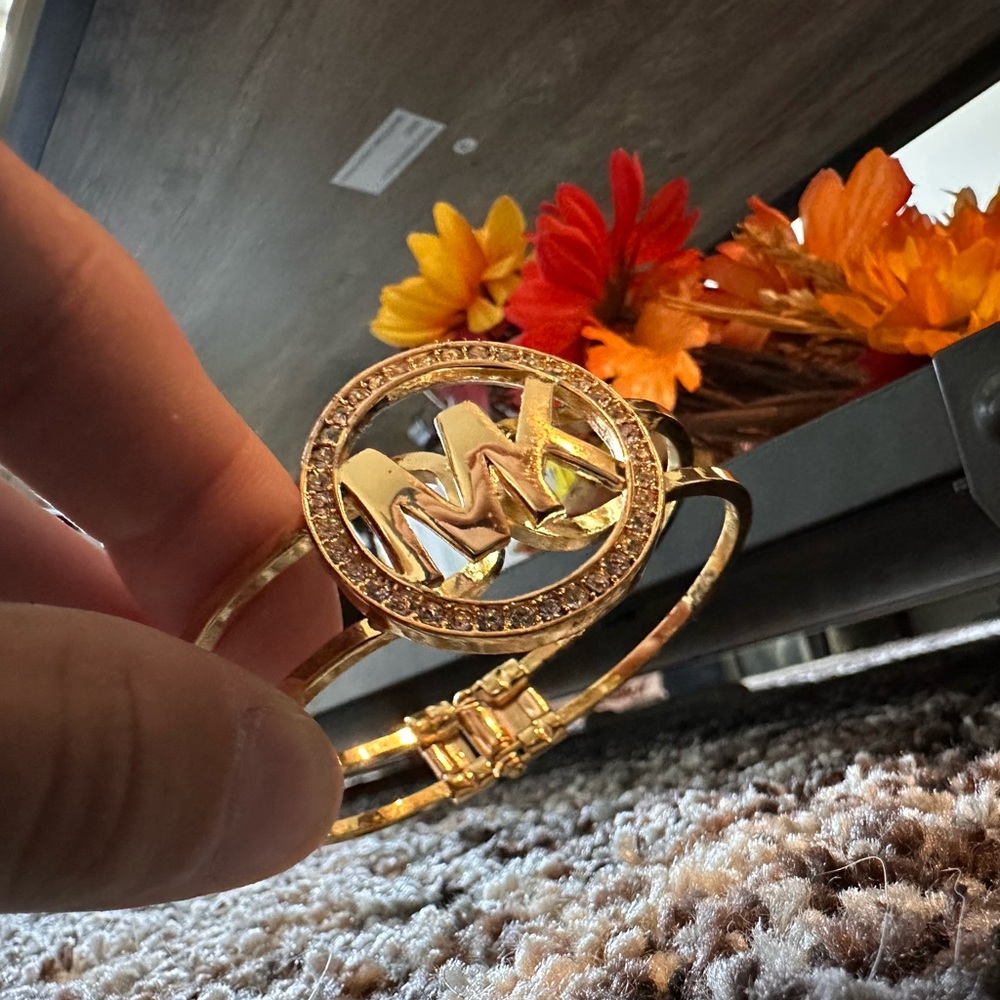 Michael Kors Rhinestone Cuff Bracelet